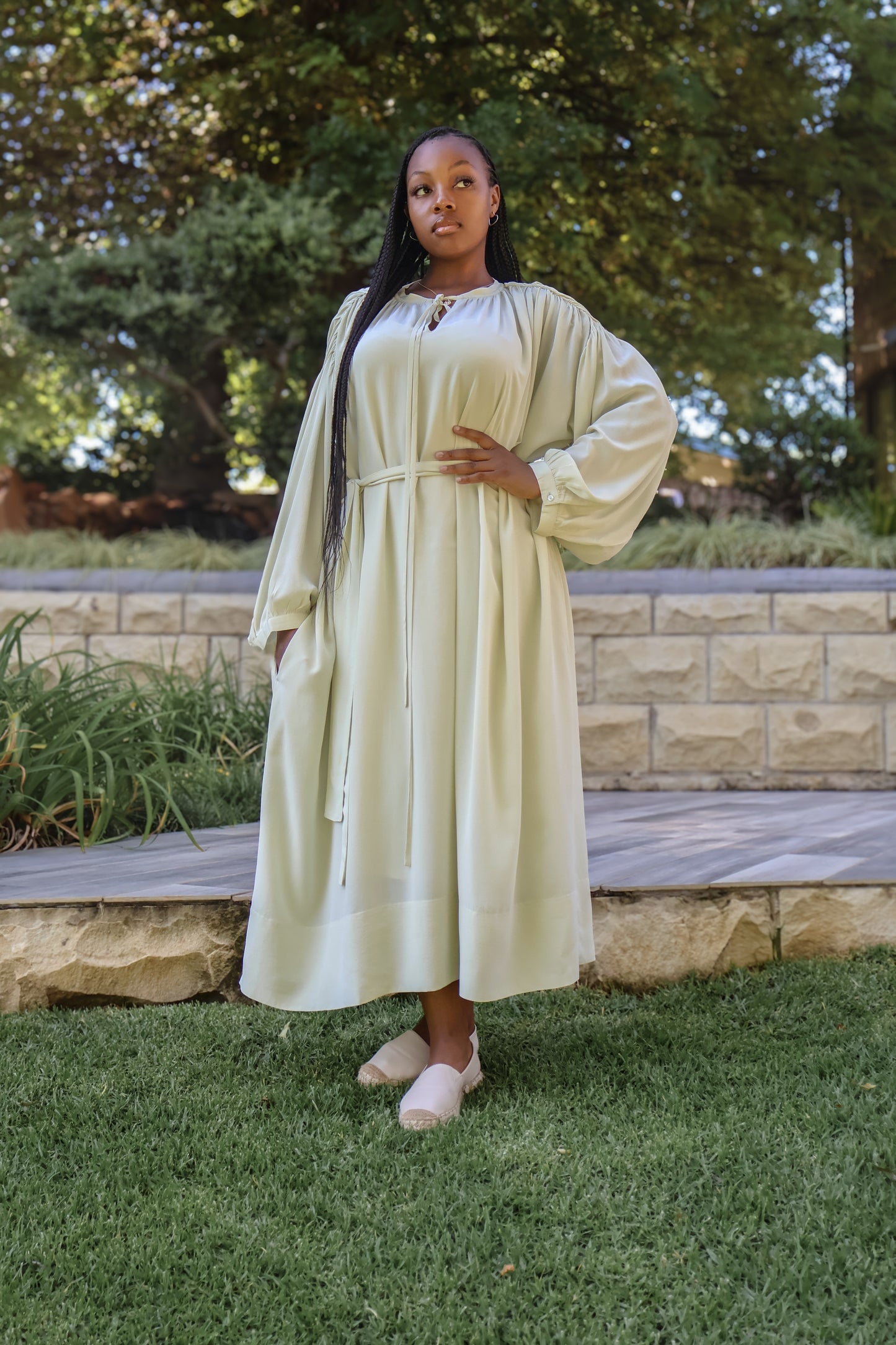Silk Maxi Dress